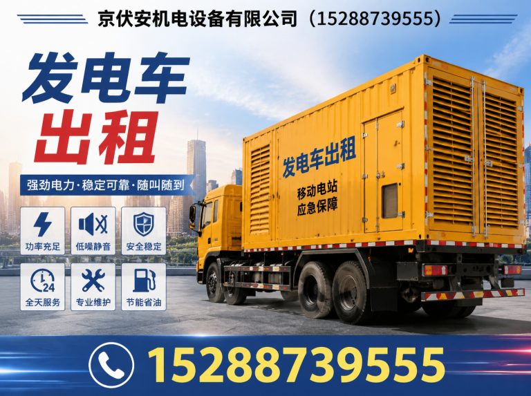 三门峡发电机出租展示图